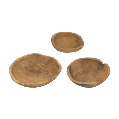 Kanso Teak Bowls