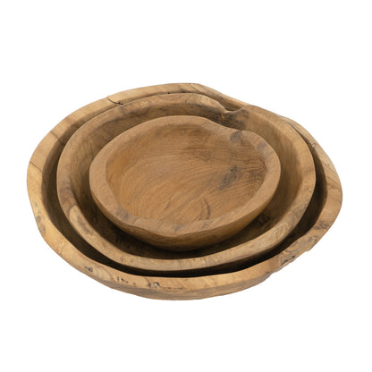 Kanso Teak Bowls