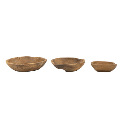 Kanso Teak Bowls