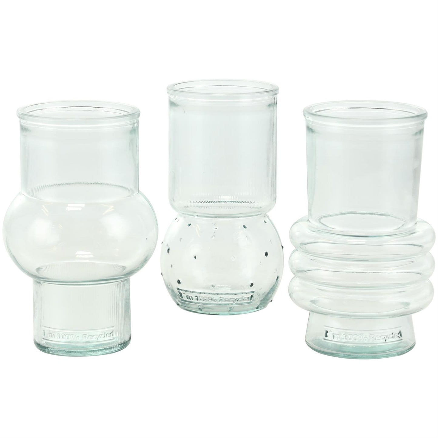 Mason Glass Vases