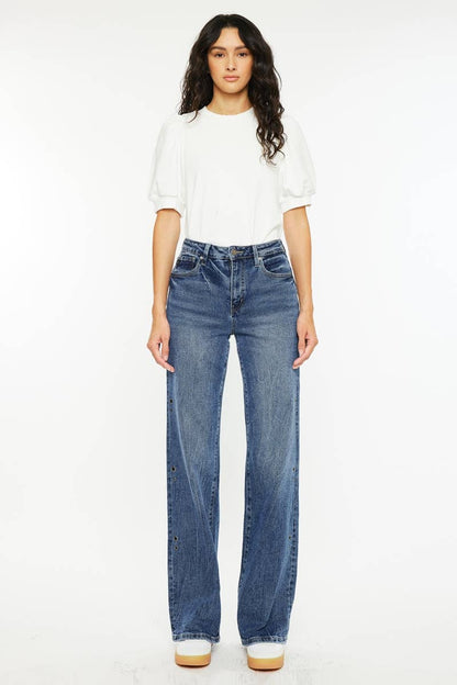 Jenny High Rise Flared Jeans