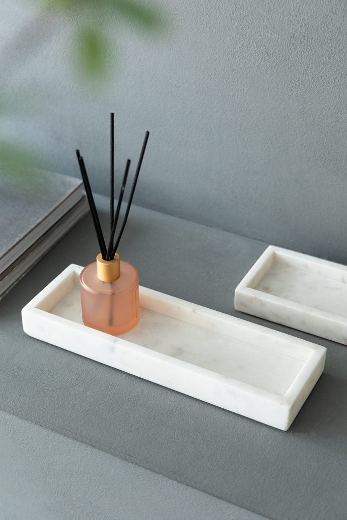 White Marble Tray