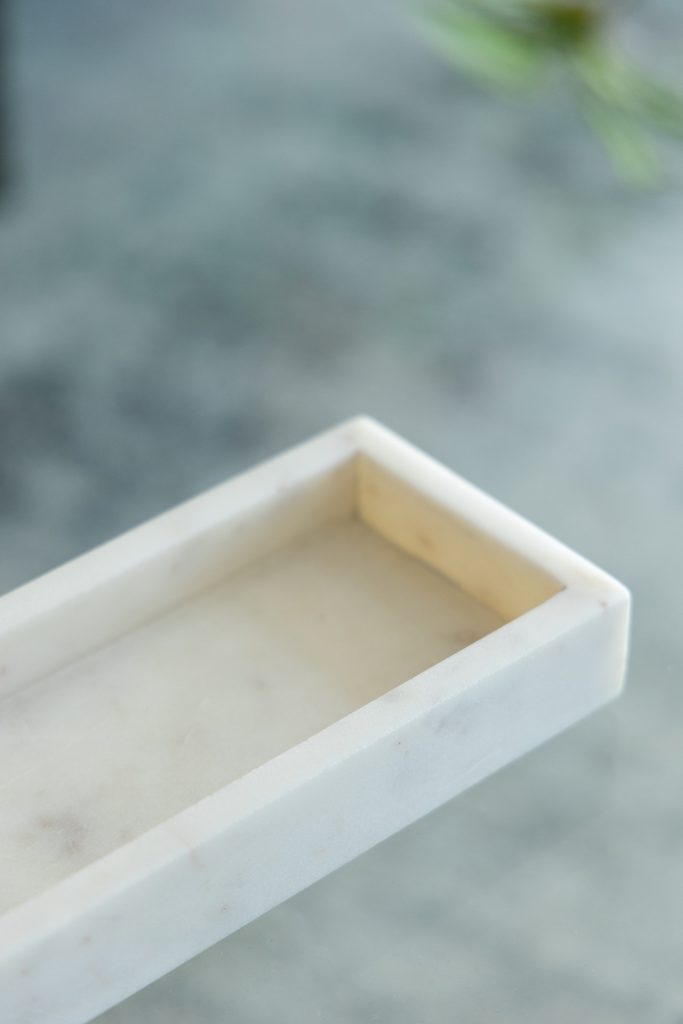 White Marble Tray