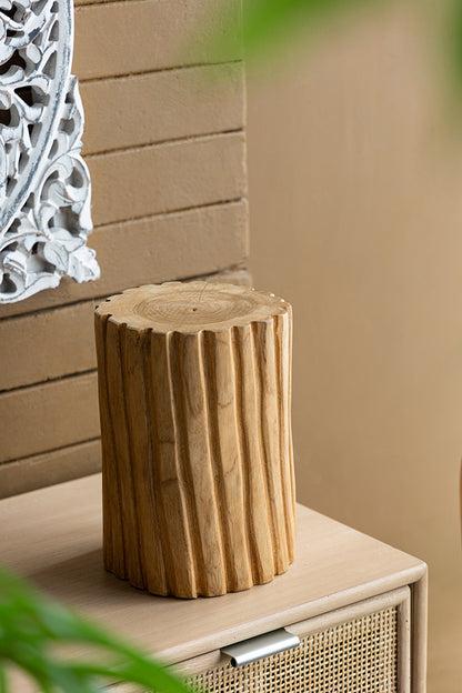 Decorative Teak Stump Risers