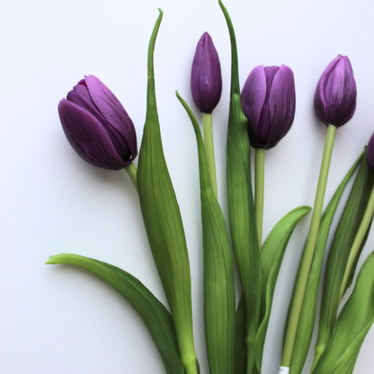 16" Real Touch Dynasty Tulip Bundle