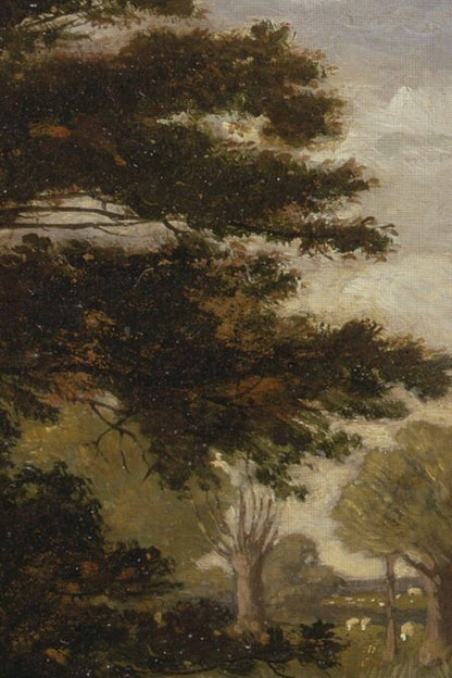 Under The Ancient Tree Canvas Wall