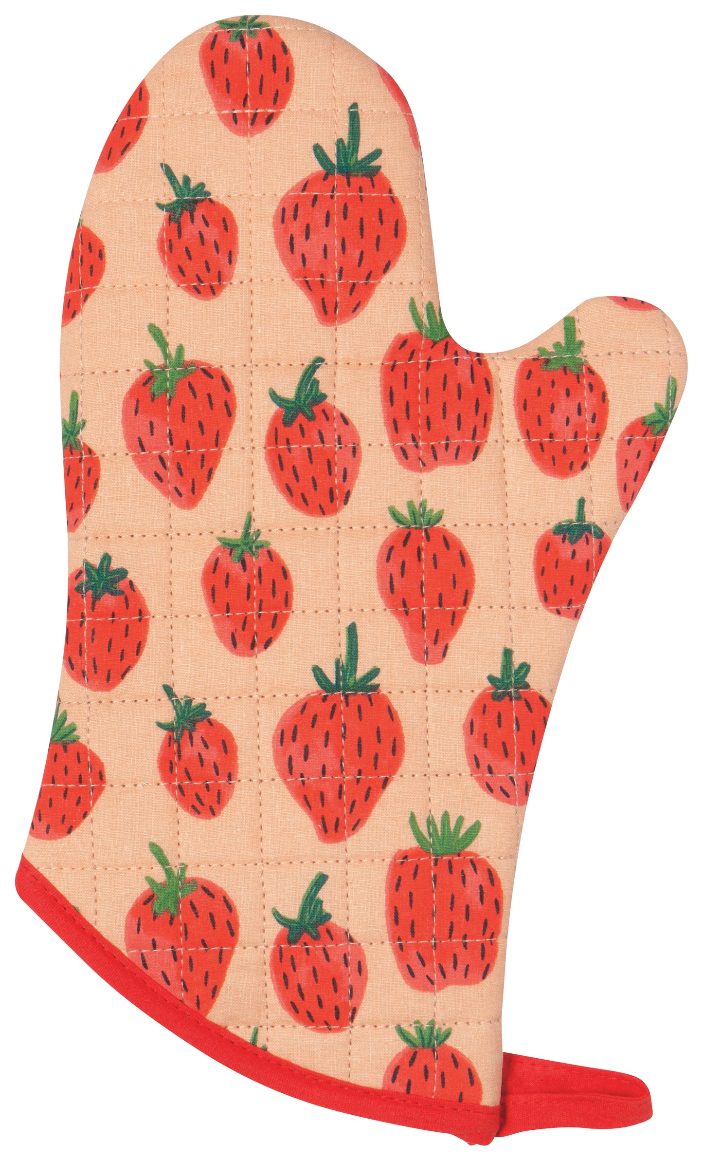 Berry Sweet Quilted Oven Mitt