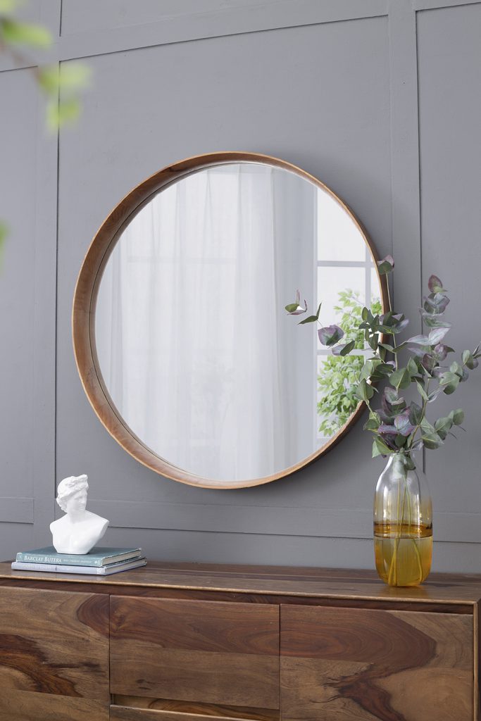 Wesley Wooden Frame Mirror
