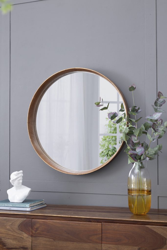 Wesley Wooden Frame Mirror