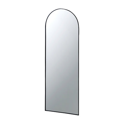 Large Celine Black Arch Wall Mirror