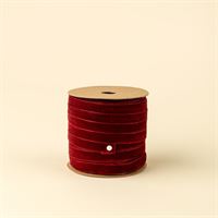 0.4 Velvet Ribbon on Spool - 10M