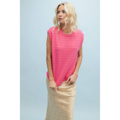 Holly Textured Sweater Vest