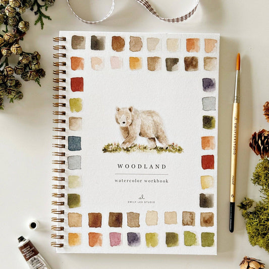 Woodland - Watercolour Workbook