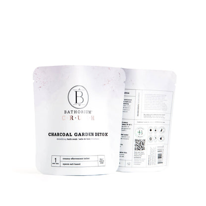 Charcoal Garden Detox Crush Bath Soak 120g
