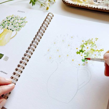 Flowers - Watercolour Workbook