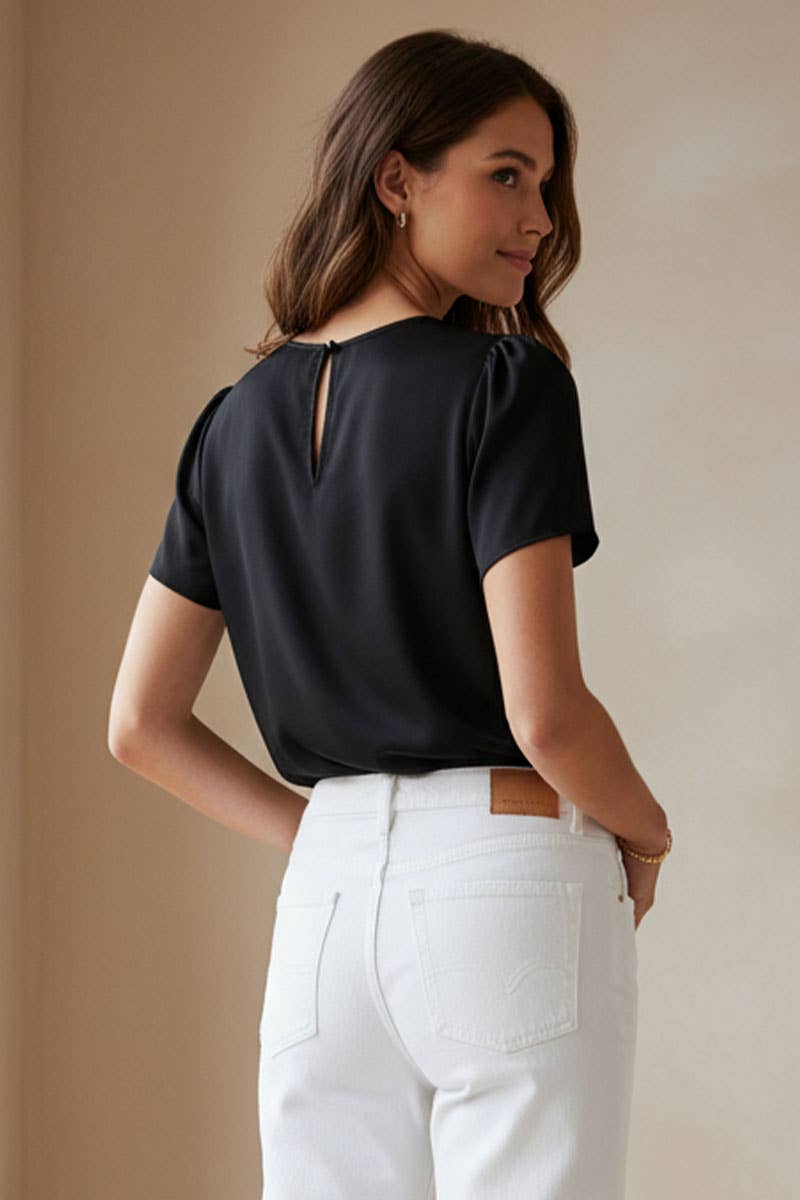 Shayla Short Sleeve Blouse