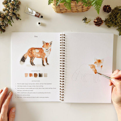 Woodland - Watercolour Workbook