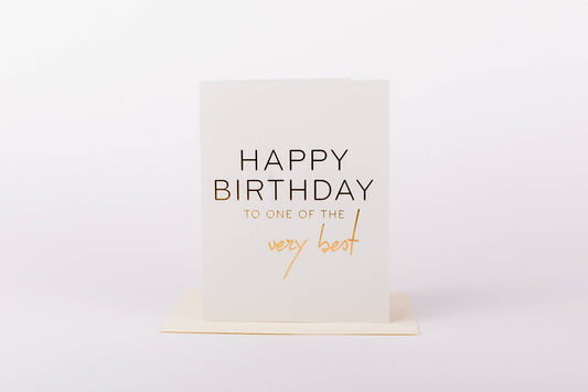 Birthday Best Greeting Card