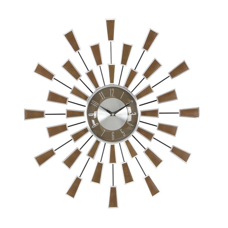 Retro Metal Wall Clock