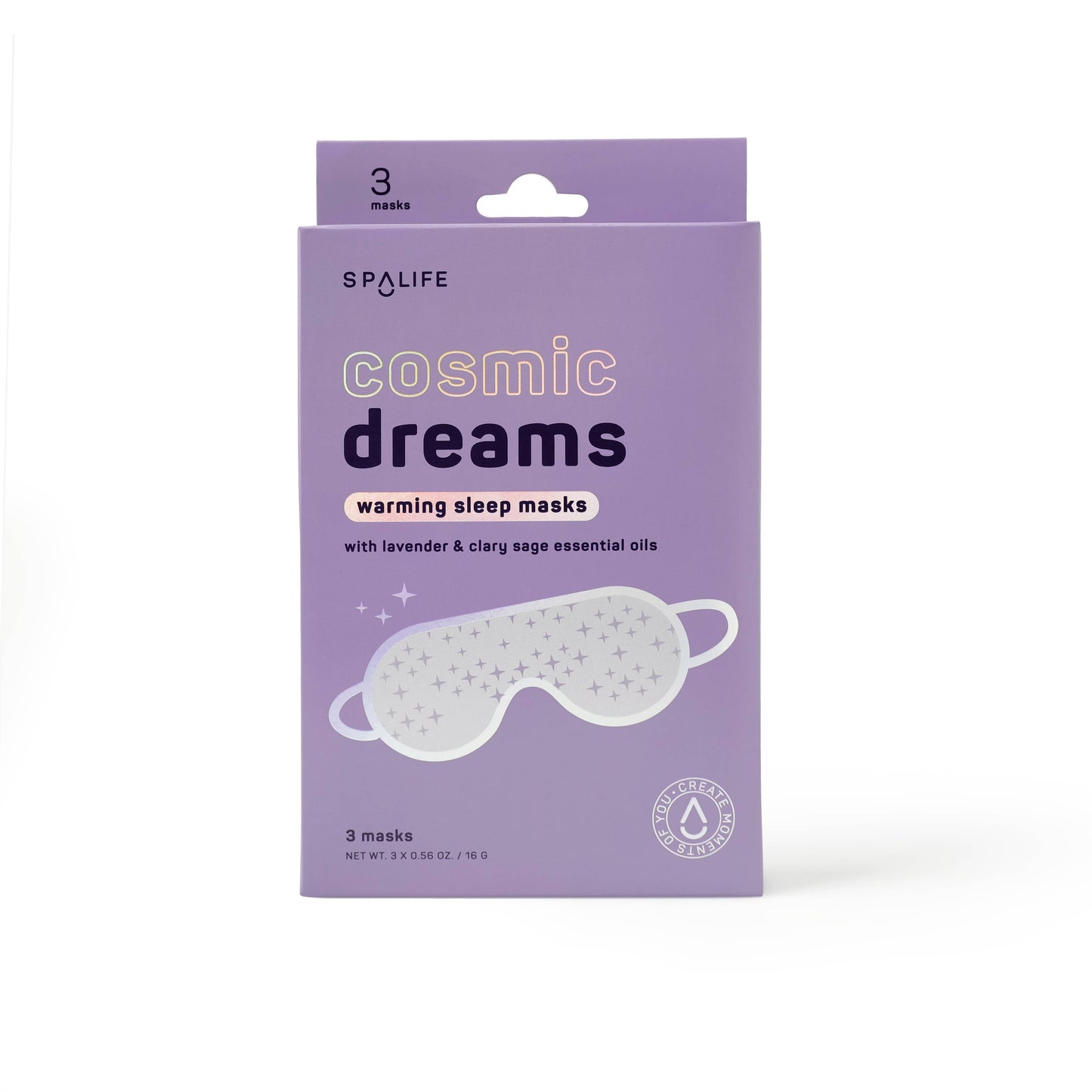 Cosmic Dreams Warming Sleep Masks - 3 Mask Set