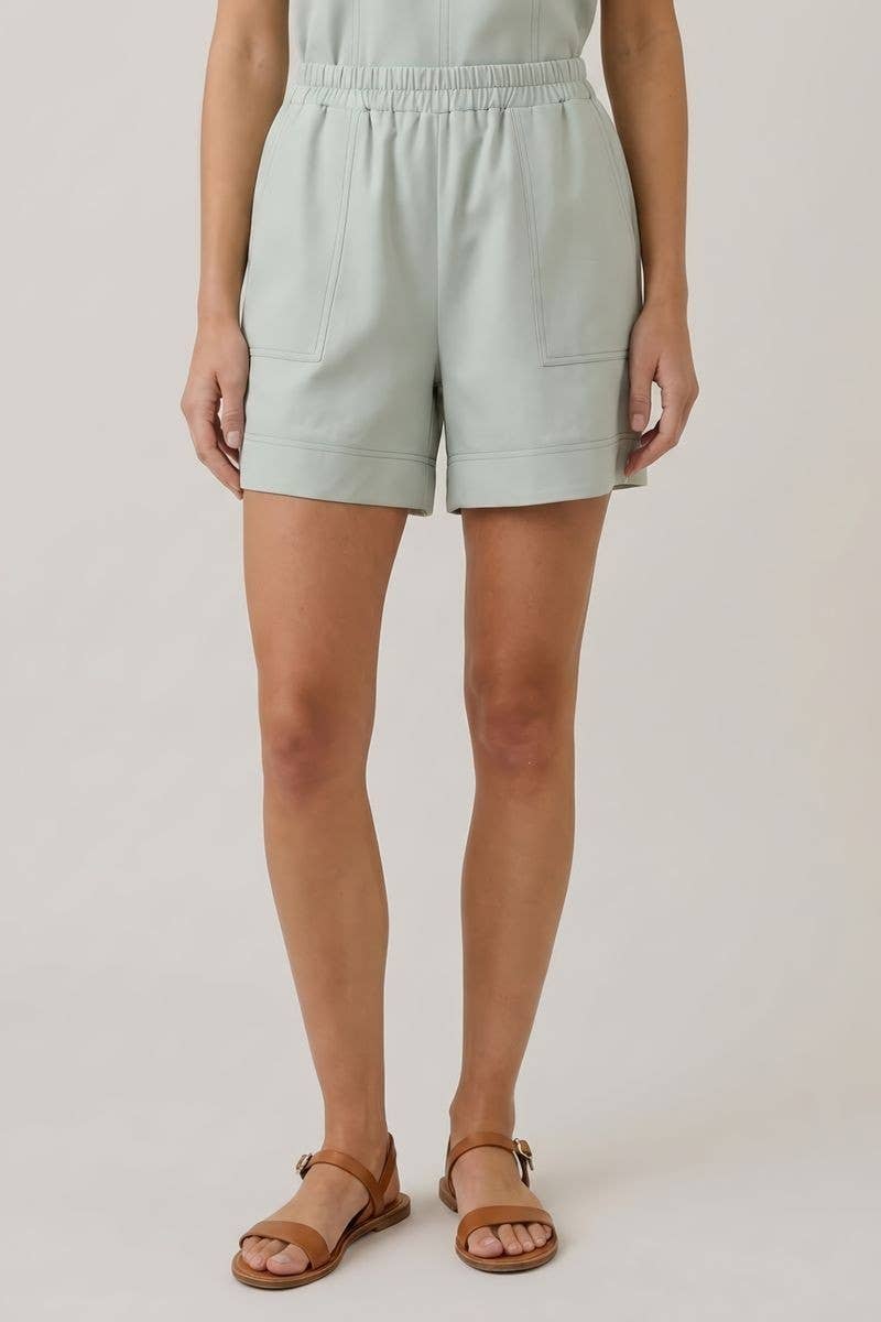 Sarah Contrast Stitch Shorts