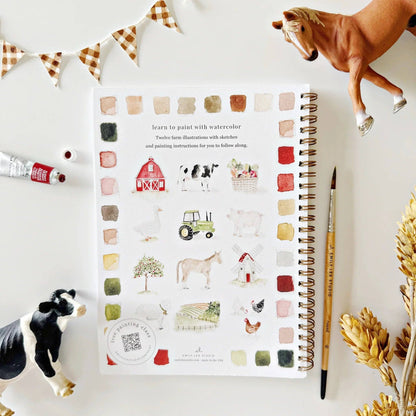 Farm - Watercolour Workbook