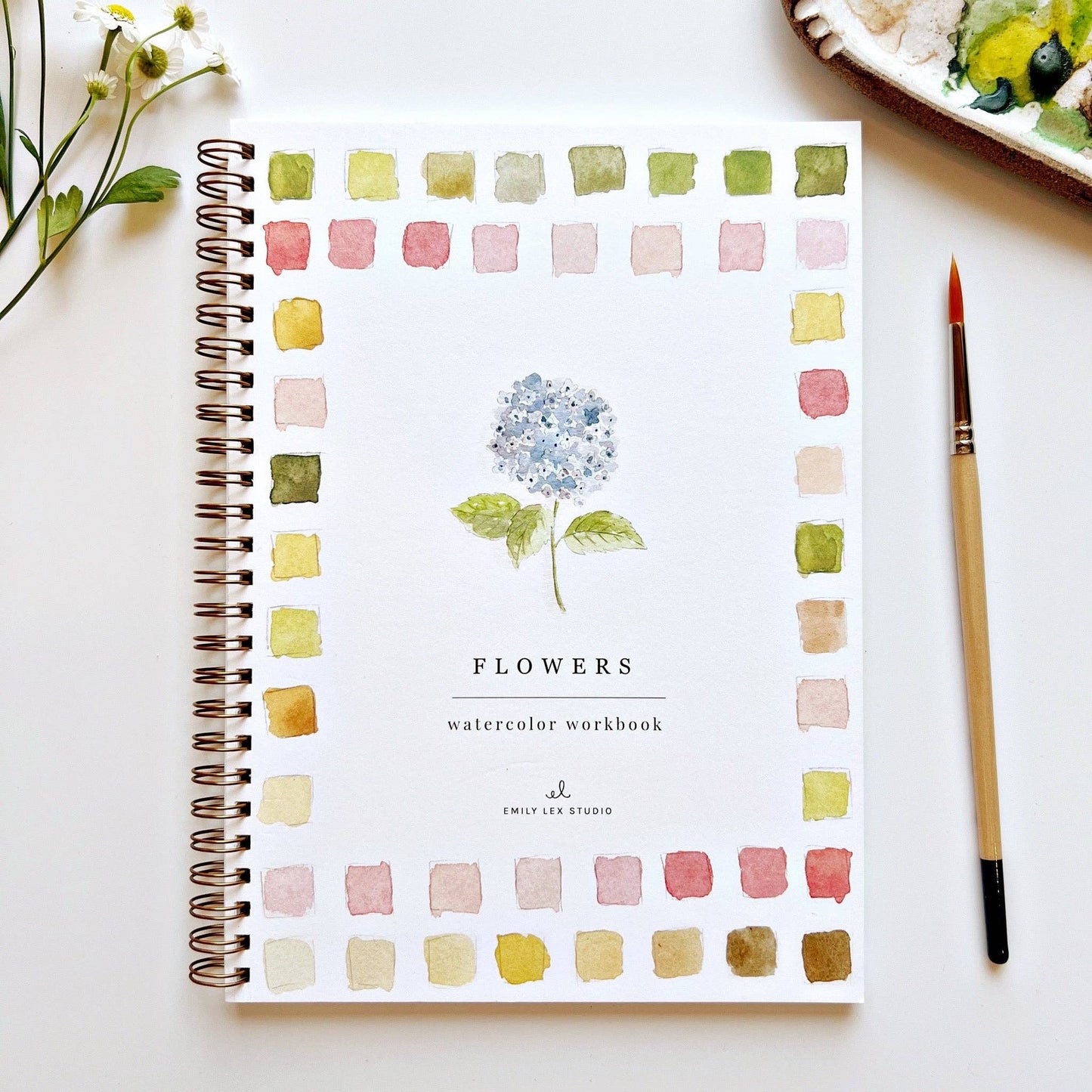 Flowers - Watercolour Workbook
