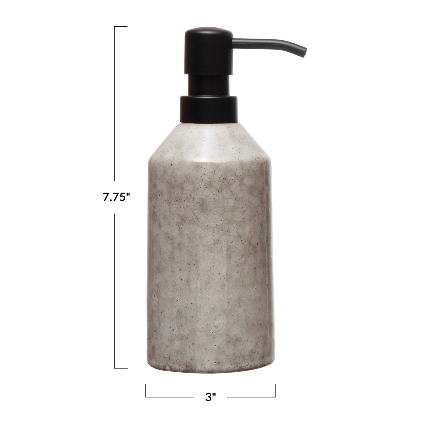 Rhys Stoneware Soap Dispenser