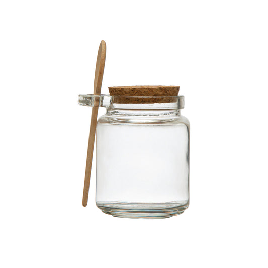Corked Canister + Spoon