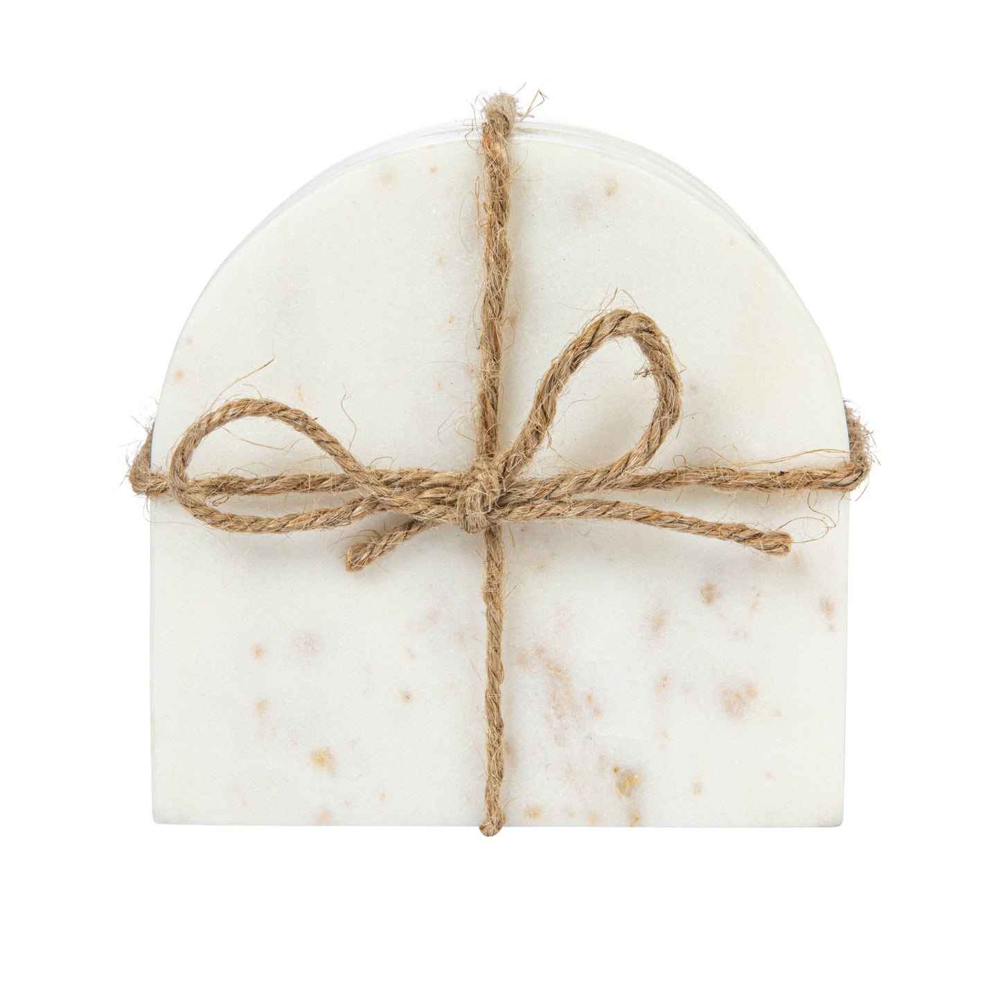 Arched Marble Coasters - Set of 4