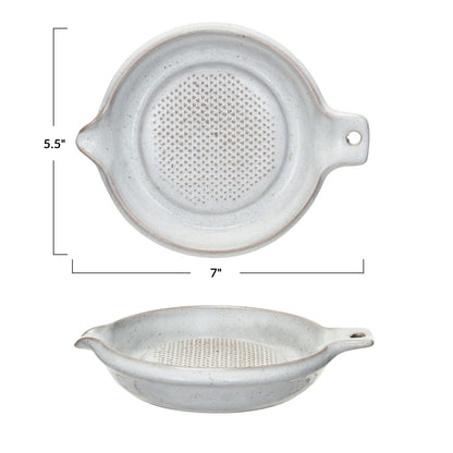 Stoneware Garlic Grater