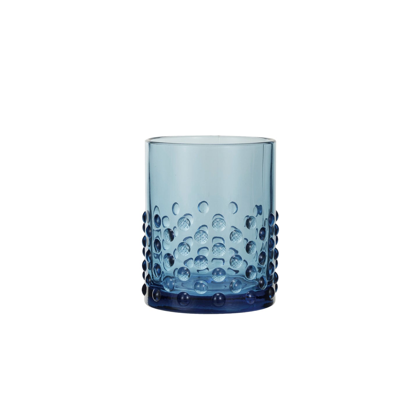 Blue Hobnail Glass