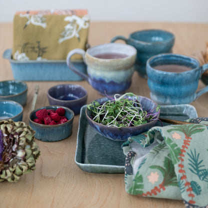 Nori Reactive Glaze Stoneware Mugs