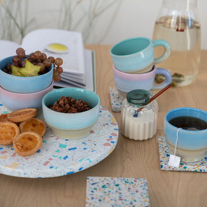 Nori Reactive Glaze Stoneware Mugs