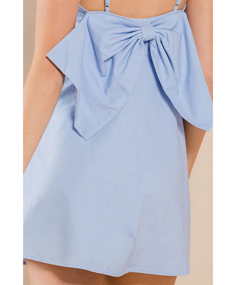 Poppy Bow Detail Dress