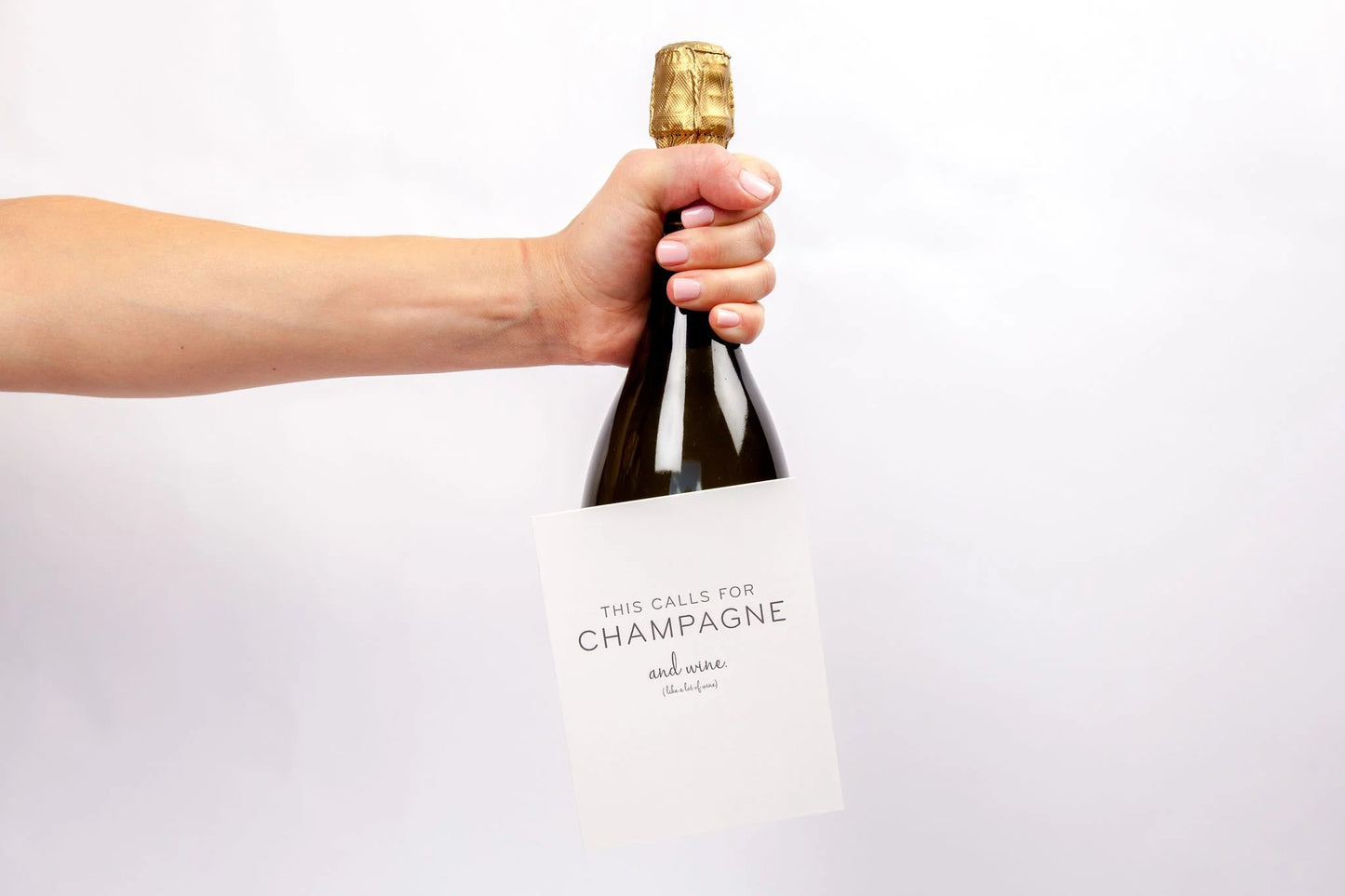 This Calls for Champagne - Greeting Card