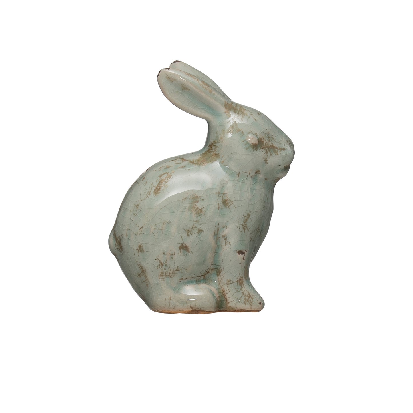 Distressed Terracotta Rabbit