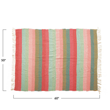 June Striped Throw Blanket