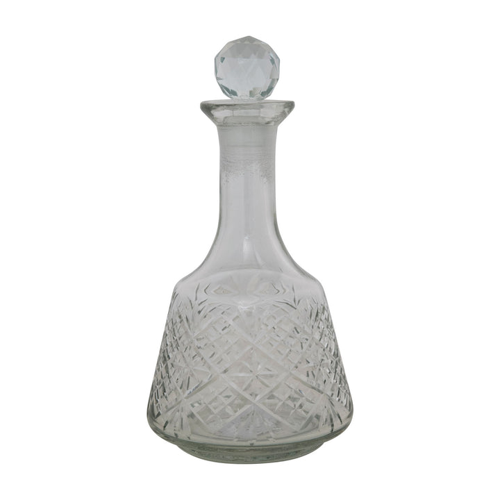 Etched Glass Decanter - 20oz