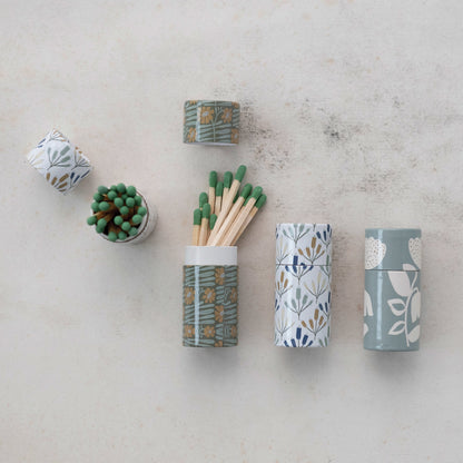 Floral Matches Tube