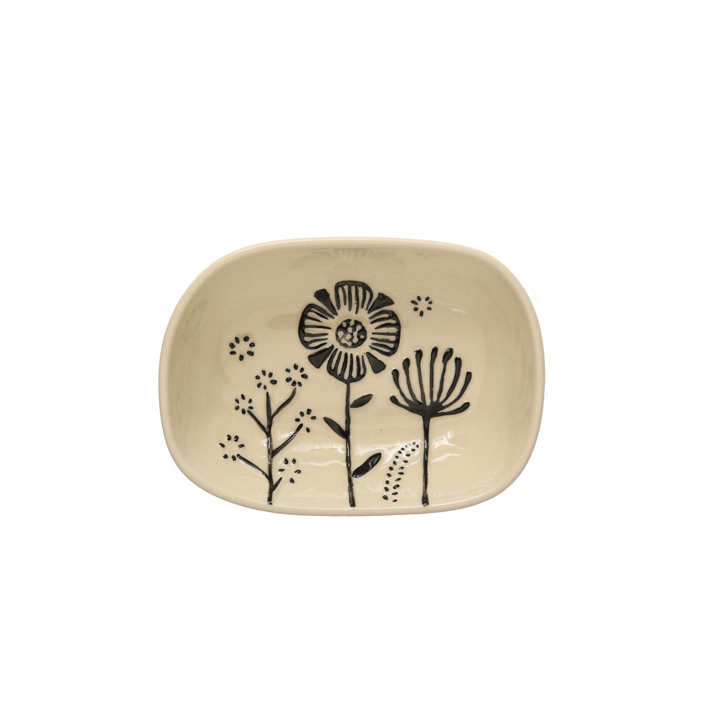 Mazie Floral Dish