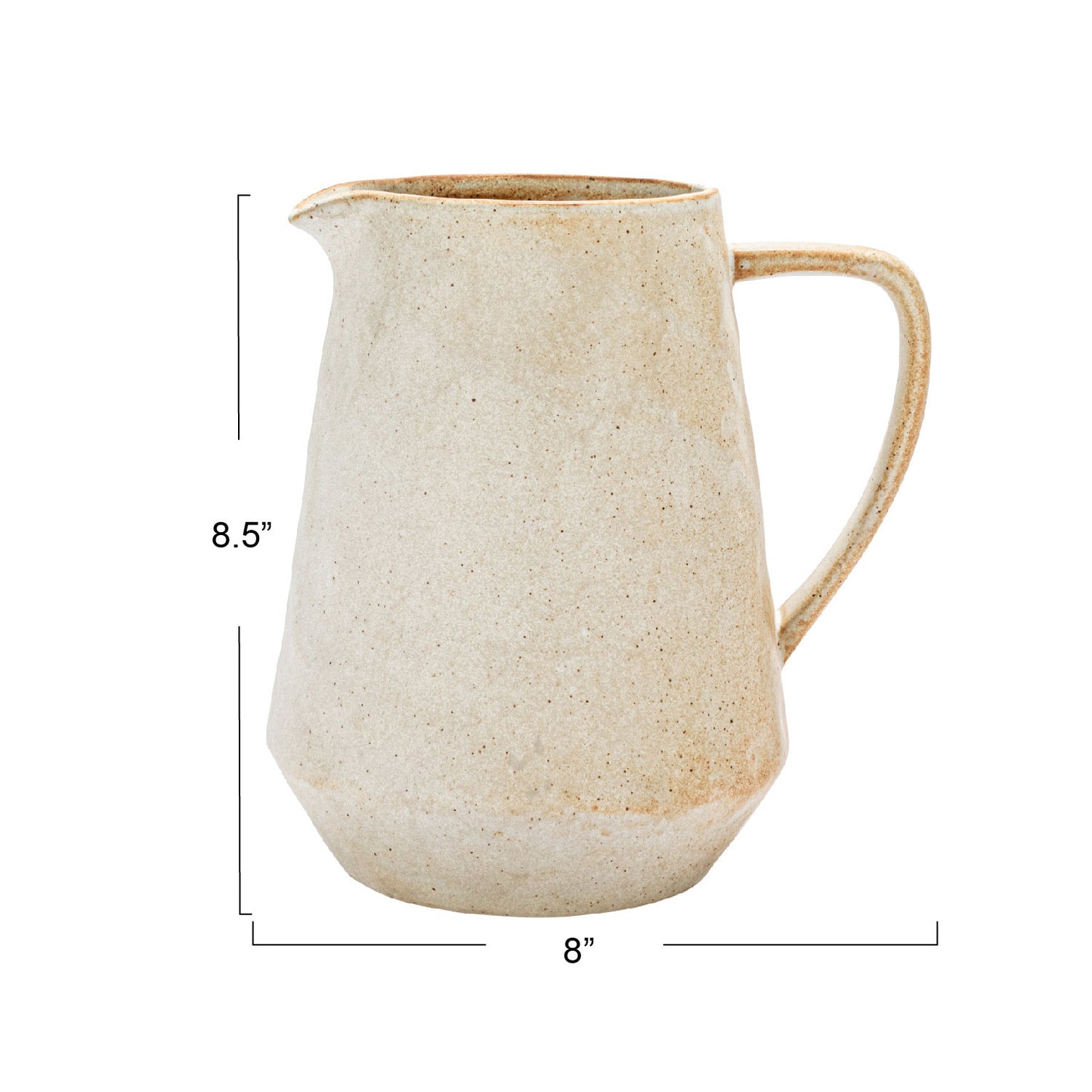 Indy Stoneware Pitcher