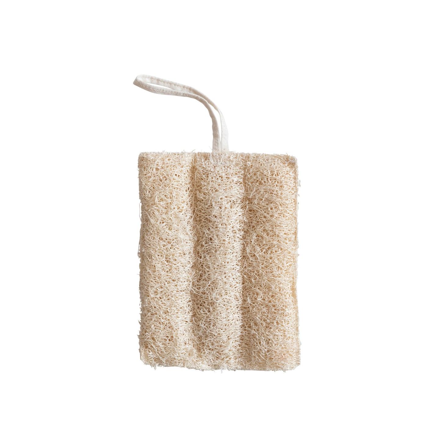 Loofah With Cotton Rope Hanger