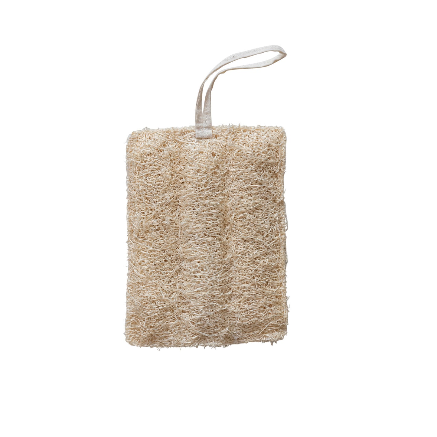 Loofah With Cotton Rope Hanger