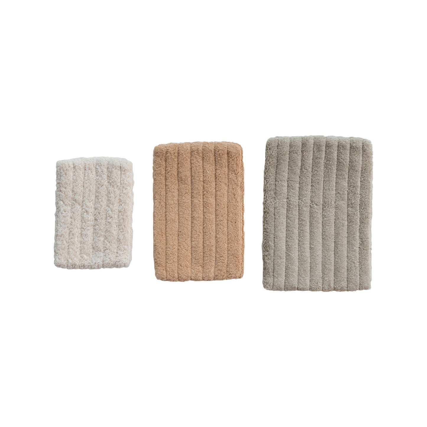 Quilted Cotton Terry Zip Pouches