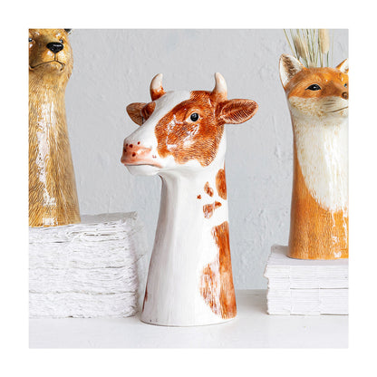 Carla Cow Vase