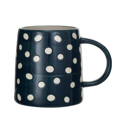 Polka Dotted Mugs