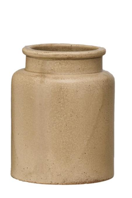 Ollie Stoneware Mustard Crock