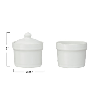 Angie Stackable Pinch Pots w/ Lid