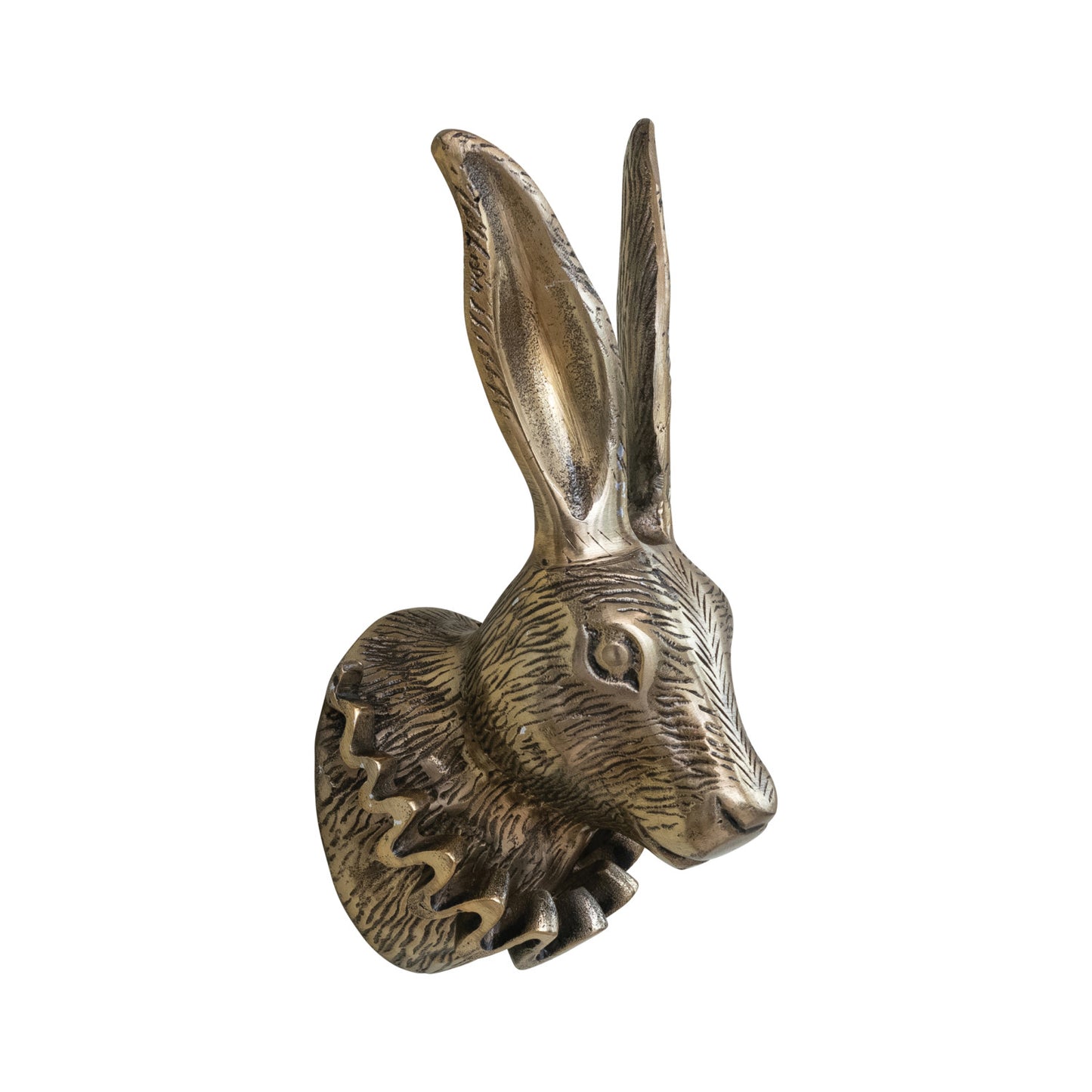 Rudy Rabbit Cast Aluminum Wall Hanging